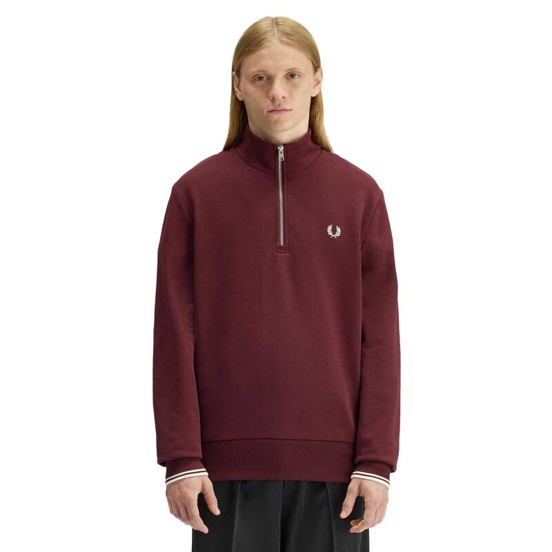 Fred Perry Half Zip Sweatshirt image number 0